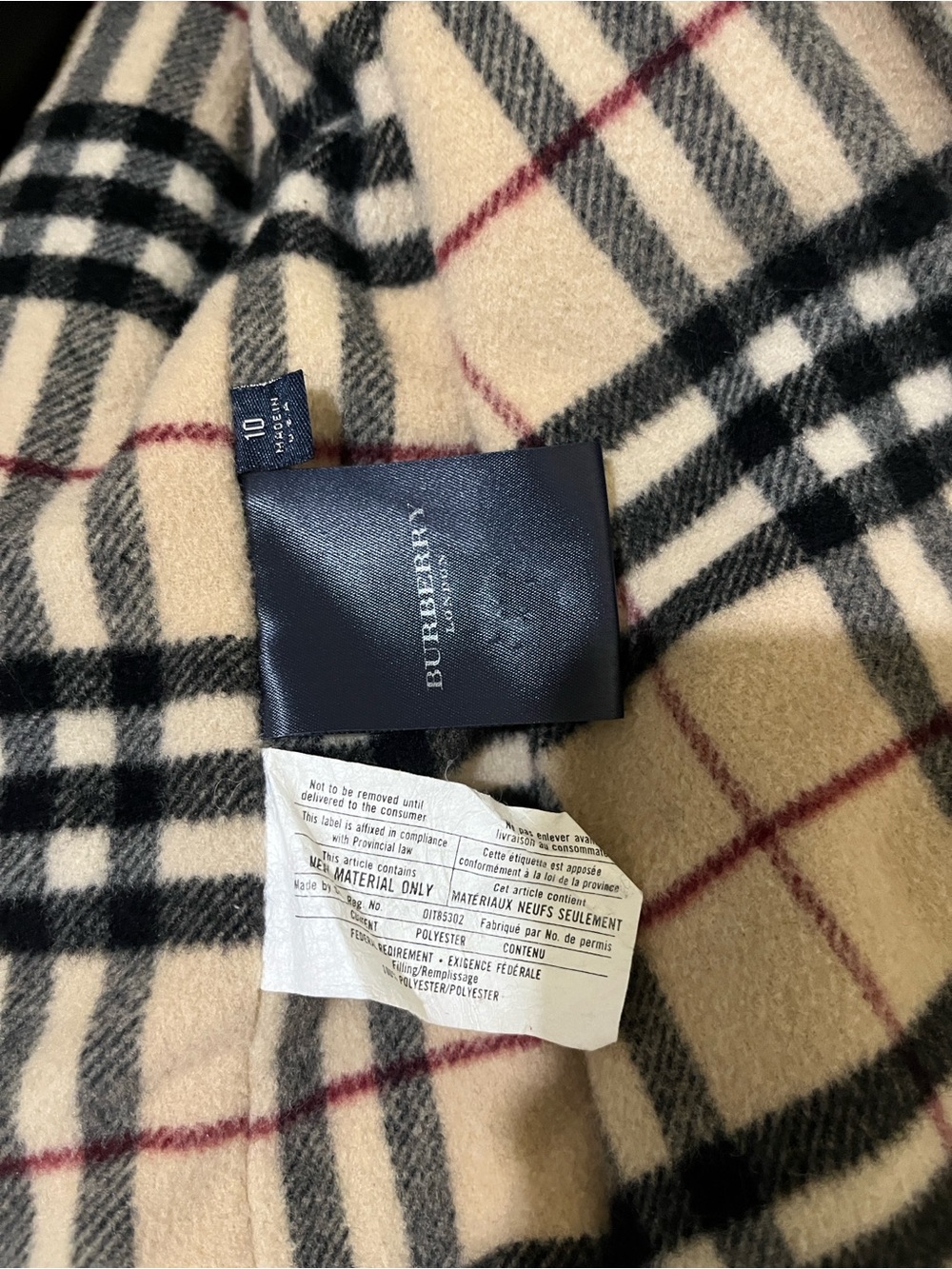 Burberry Black Quilted Hooded Trench Coat with Signature
Check Lining - Picture 5 of 15
